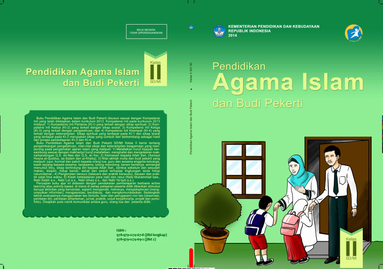 Download Gratis Buku Siswa Pendidikan Agama Islam dan Budi Pekerti Kelas 2 SD Kurikulum 2013 Format PDF
