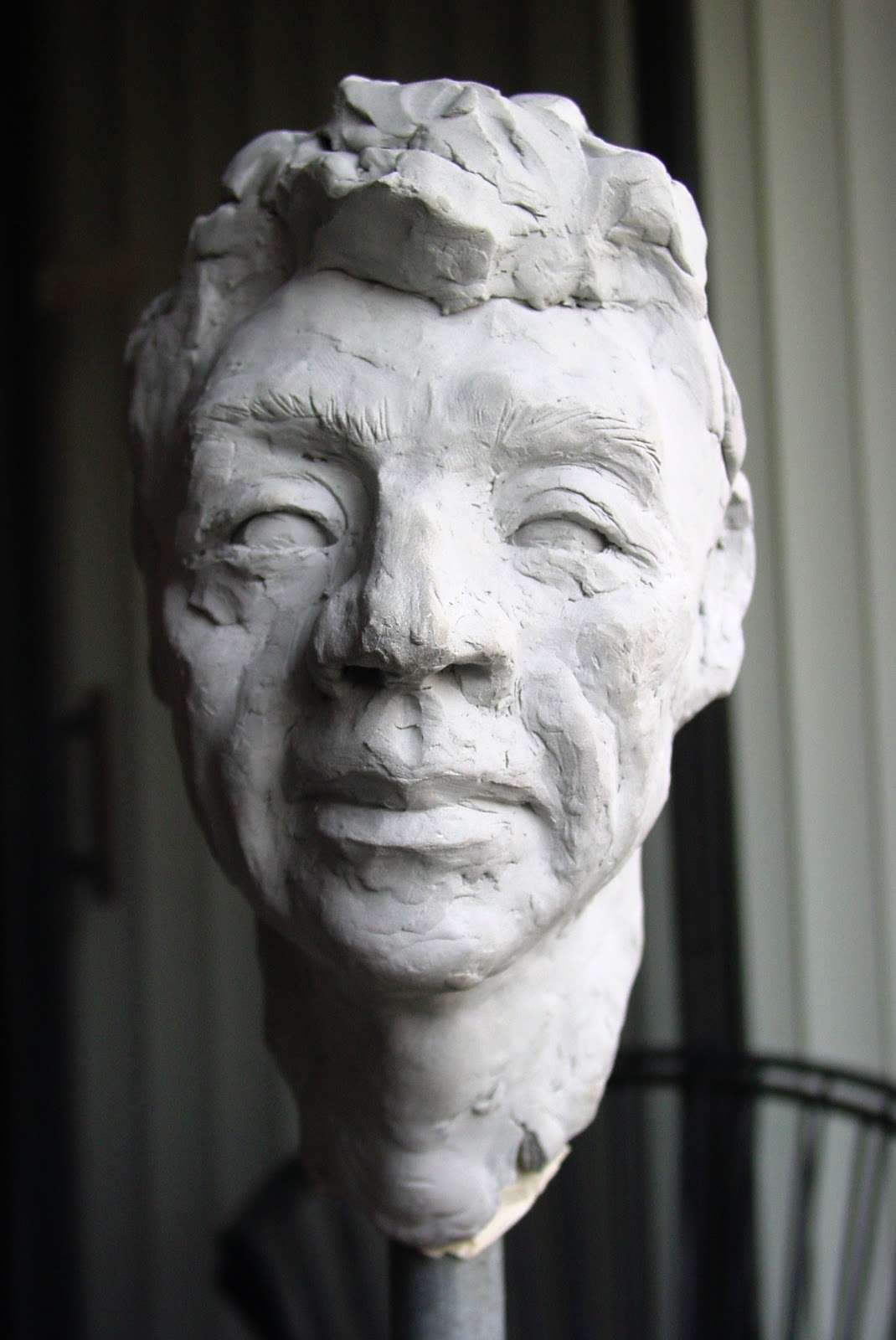 East Bay Odd Human head sculpture practice