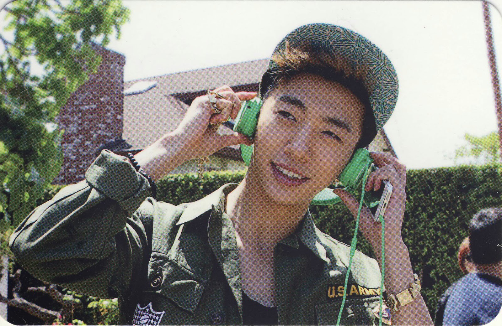 Kpop Scans Bang Yong Guk Bap Badman Membercard Autograph