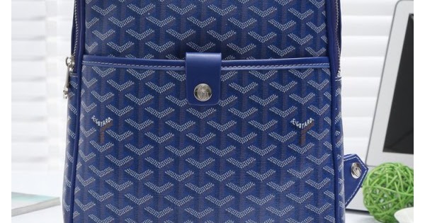 70% off pour le sac goyard! on www.sacgypascher.com: Sac ?� Dos Goyard Bleu