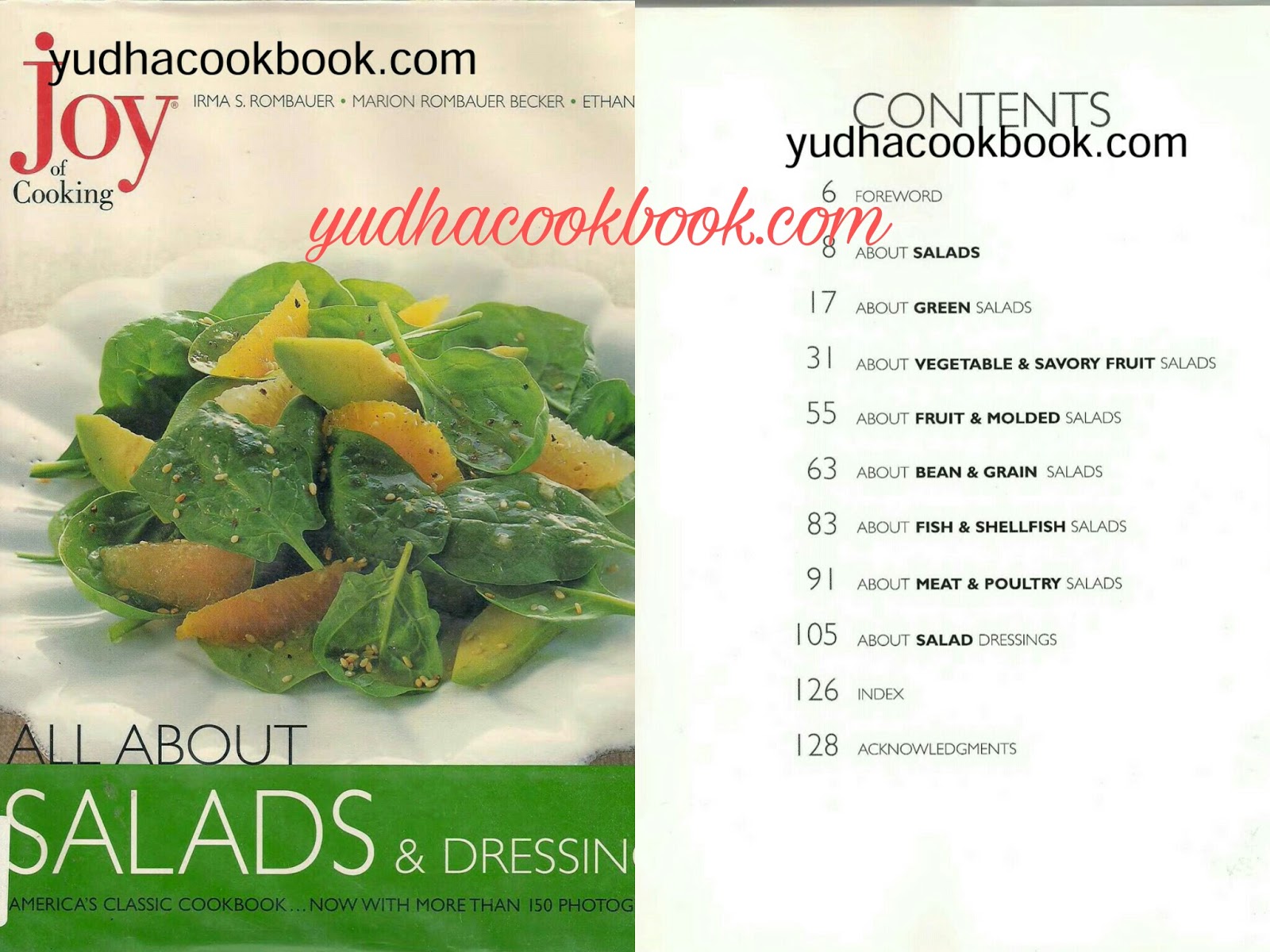 JOY OF COOKING ALL ABOUT SALADS & DRESSING YudhaCookBook