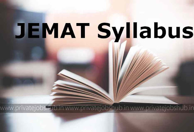 JEMAT Syllabus JEMAT Syllabus