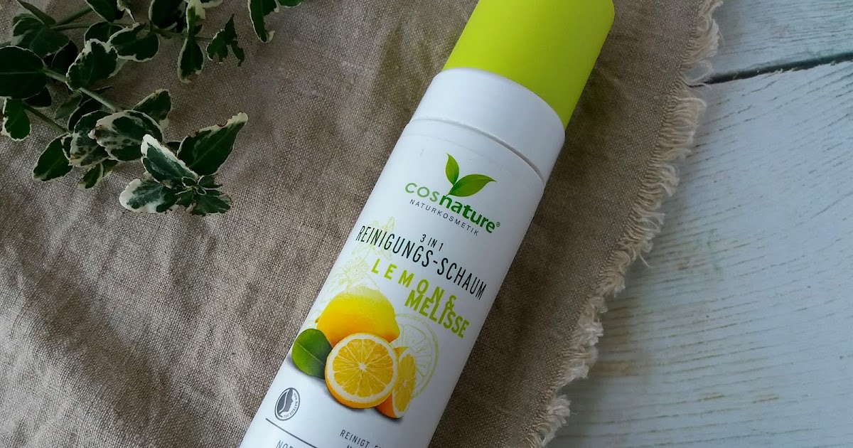 PIANKA OCZYSZCZAJACA 3W1 CYTRYNA Z MELISĄ / COSNATURE