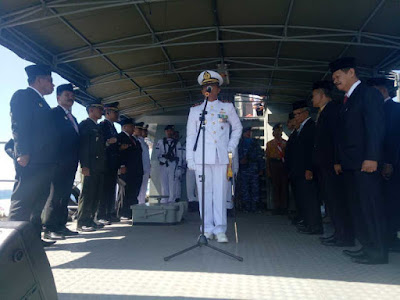 Peringati Hari Pahlawan, Lanal Saumlaki Gelar Tabur Bunga di Laut Peringati Hari Pahlawan, Lanal Saumlaki Gelar Tabur Bunga di Laut