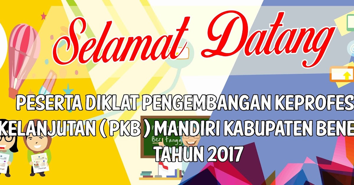 Contoh Desain Banner Seminar PKB Taman Kanak - Kanak | BMCOREL