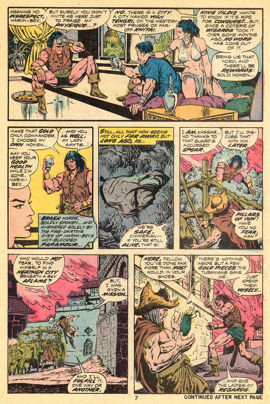 Read online Conan the Barbarian (1970) comic -  Issue #32 - 6