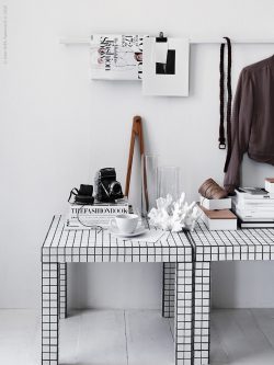 image result for ikea lack table hack with mosaic tiles and graphic design