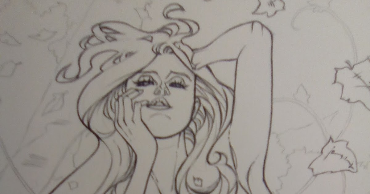 riccardobogani art: Poison ivy step by step