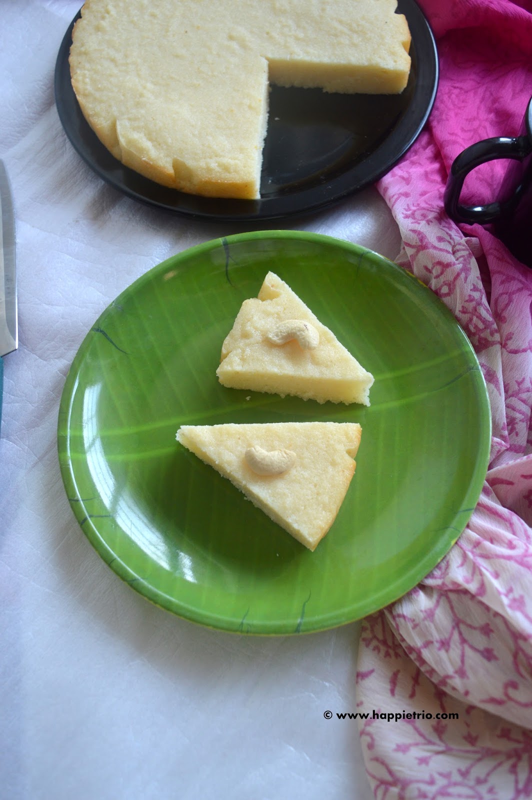 Basbousa Eggless Semolina Cake Cook with Sharmila