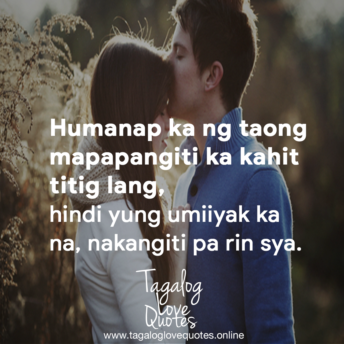 Humanap ka ng taong mapapangiti ka