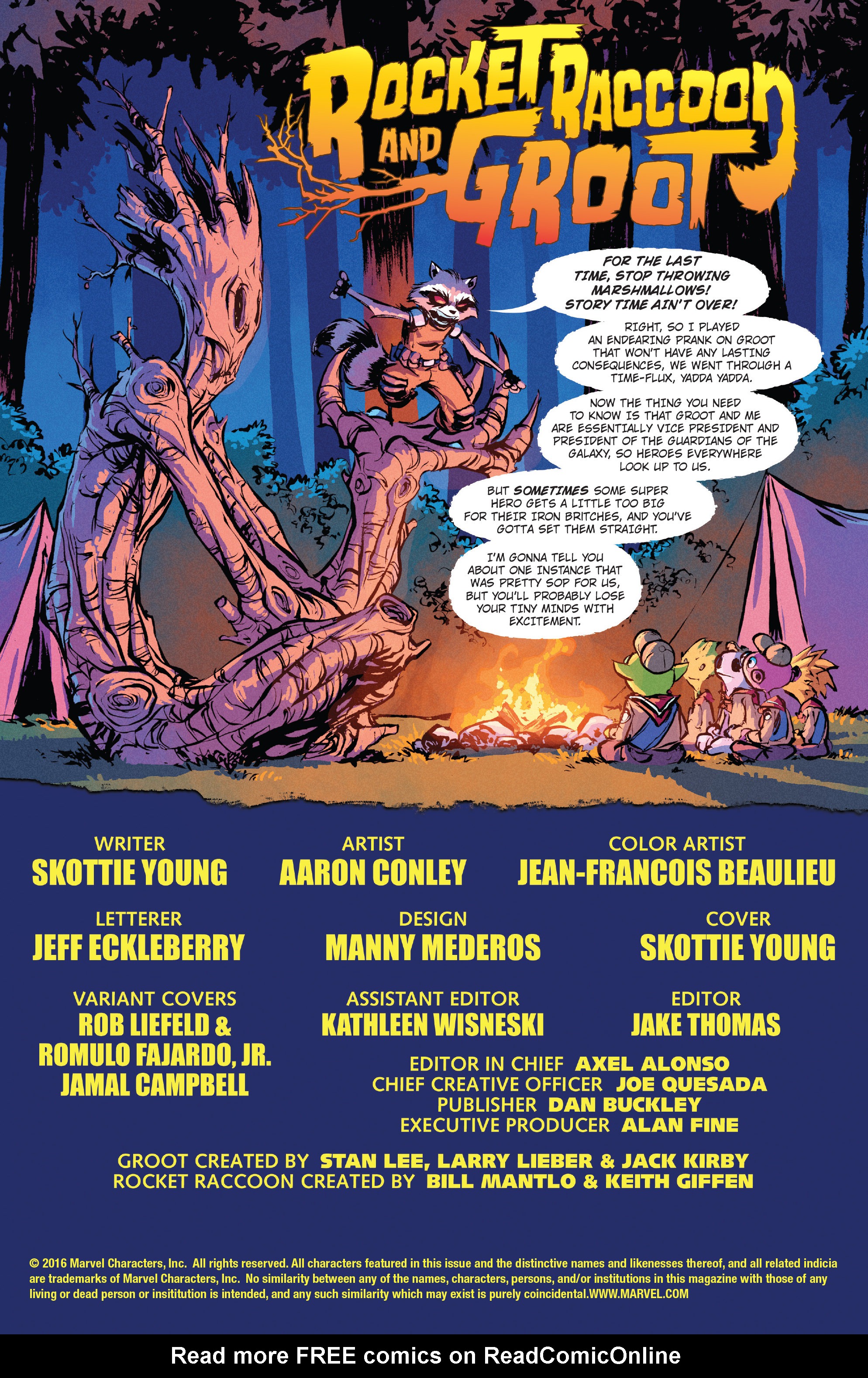 Read online Rocket Raccoon & Groot comic -  Issue #4 - 2