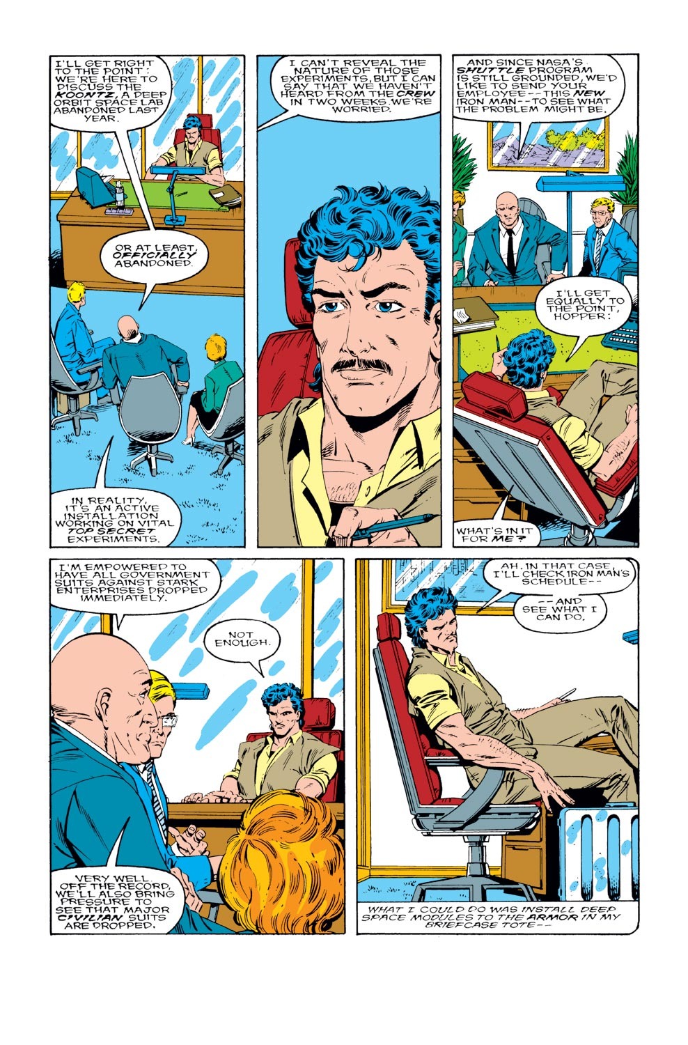 Read online Iron Man (1968) comic -  Issue #237 - 6