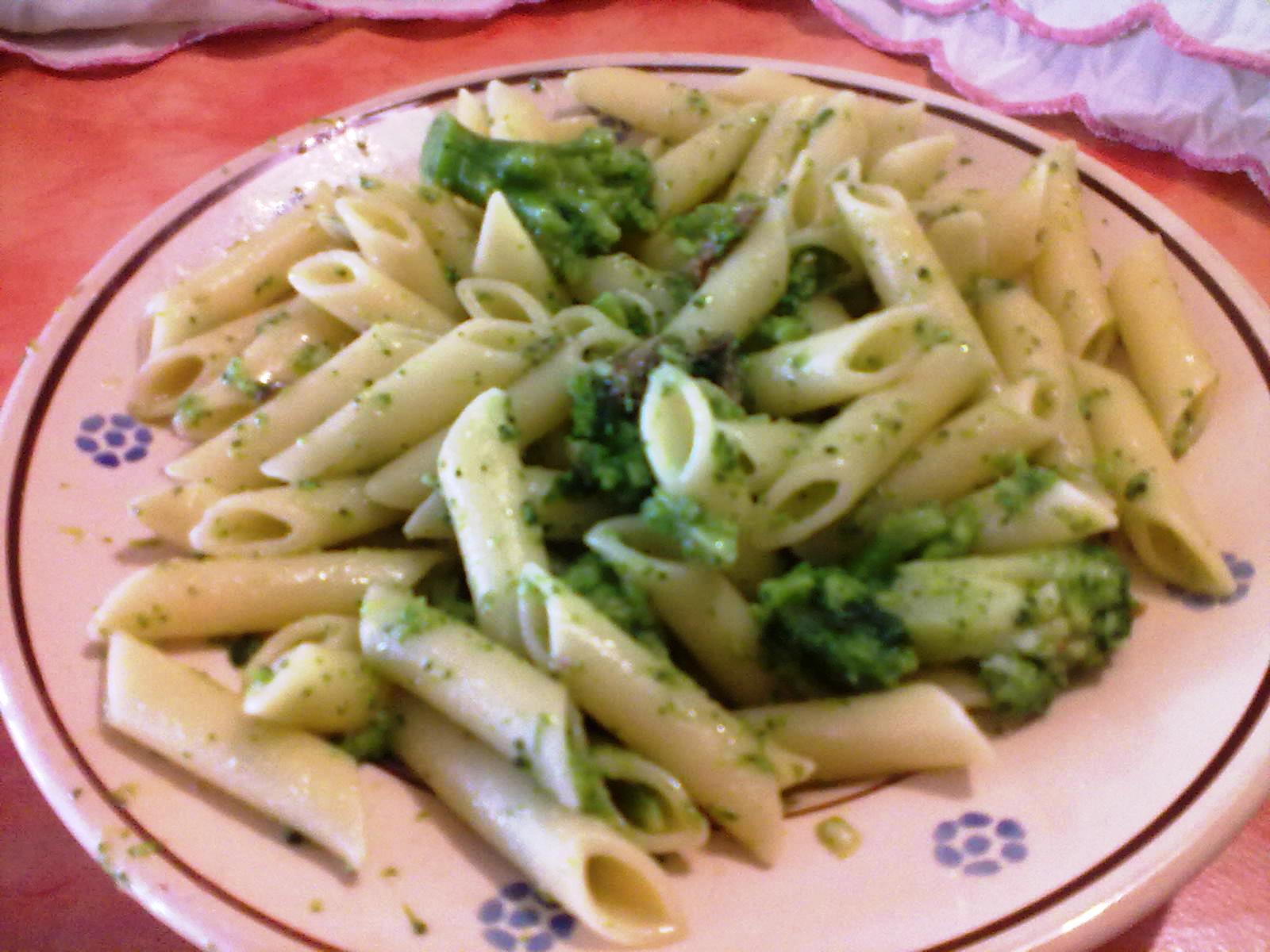 Pasta e broccoli Pomodori verdi fritti