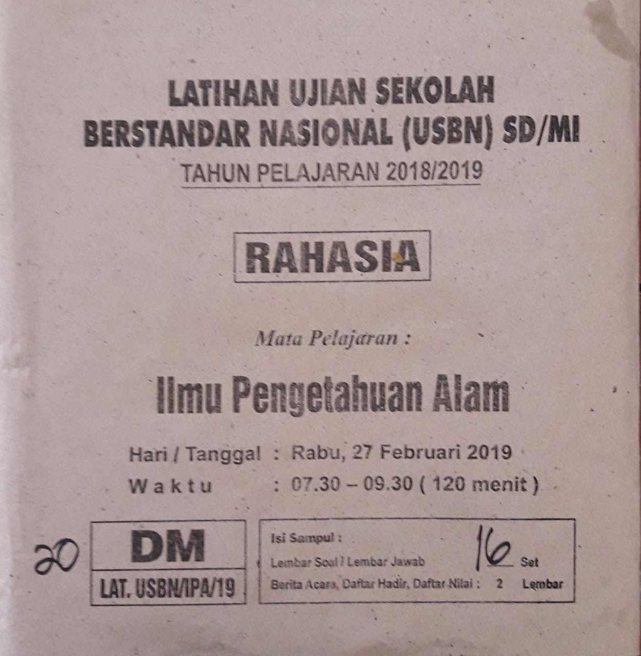 Soal Ujian Sekolah Bahasa Jawa Kelas 6 Dan Kunci Jawaban - Guru Paud