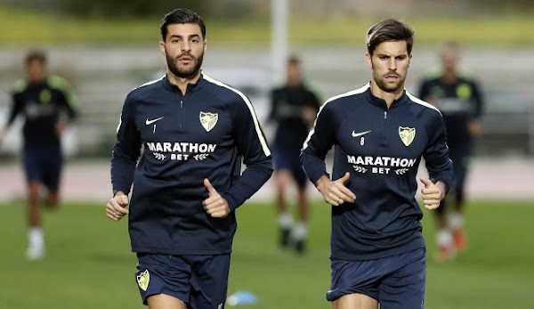 Málaga, entrenamiento para despedir el 2017 Málaga, entrenamiento para despedir el 2017