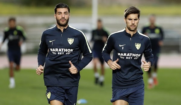 Málaga, entrenamiento para despedir el 2017