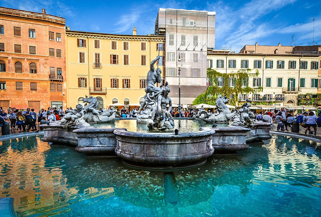 Pontos turísticos em Roma
