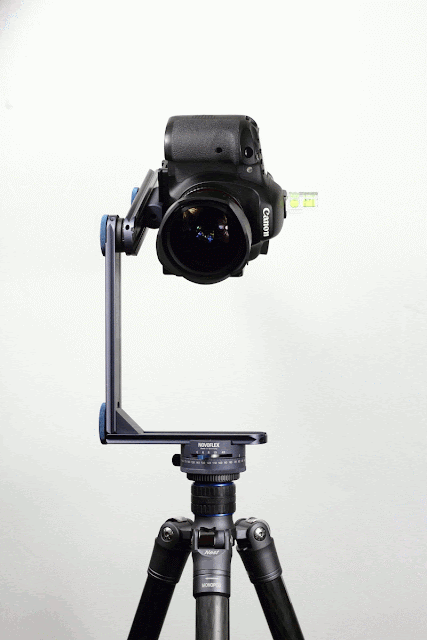 Novoflex Panorama=Q 6/8 II shooting with VR System-Slim head and EOS 7D + SY 8mm Fish-Eye