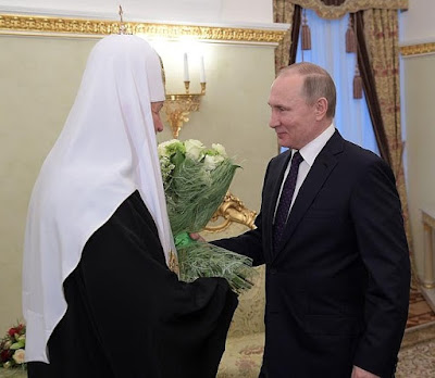 Vladimir Putin, Patriarch Kirill.
