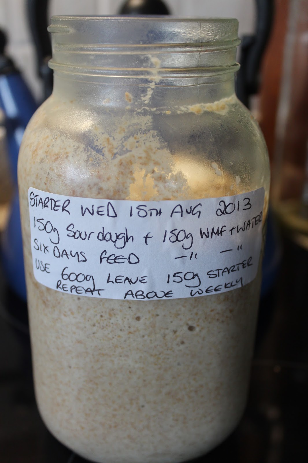 FLOWER POT KITCHEN: SOURDOUGH CULTURE