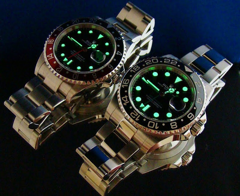 Rolex green hulk vs Batman