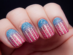 flag american nail textured nails designs manicure polishes chalkboardnails chalkboard liquid intriguing combination rough smooth tape always really using