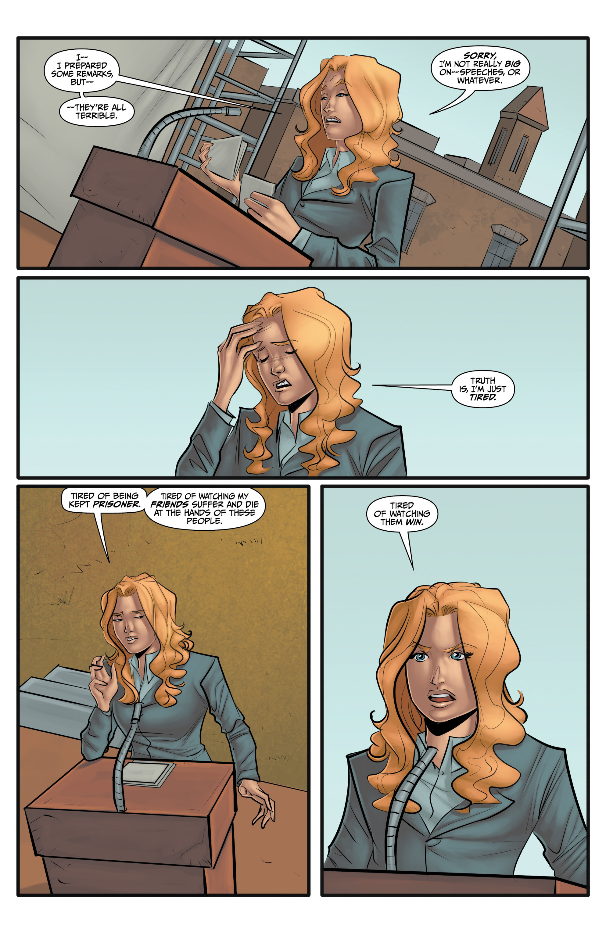 Read online Morning Glories comic -  Issue #49 - 5