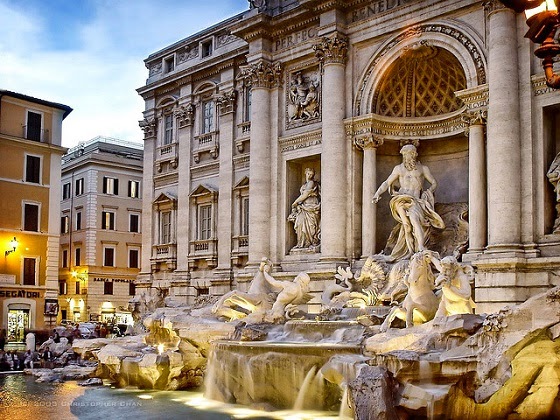 Φοντάνα ντι Τρέβι (Fontana di Trevi) το πιο διάσημο συντριβάνι της Ρώμης! -  Ρώμη » Ταξιδιωτικός οδηγός - Πληροφορίες και Αξιοθέατα!