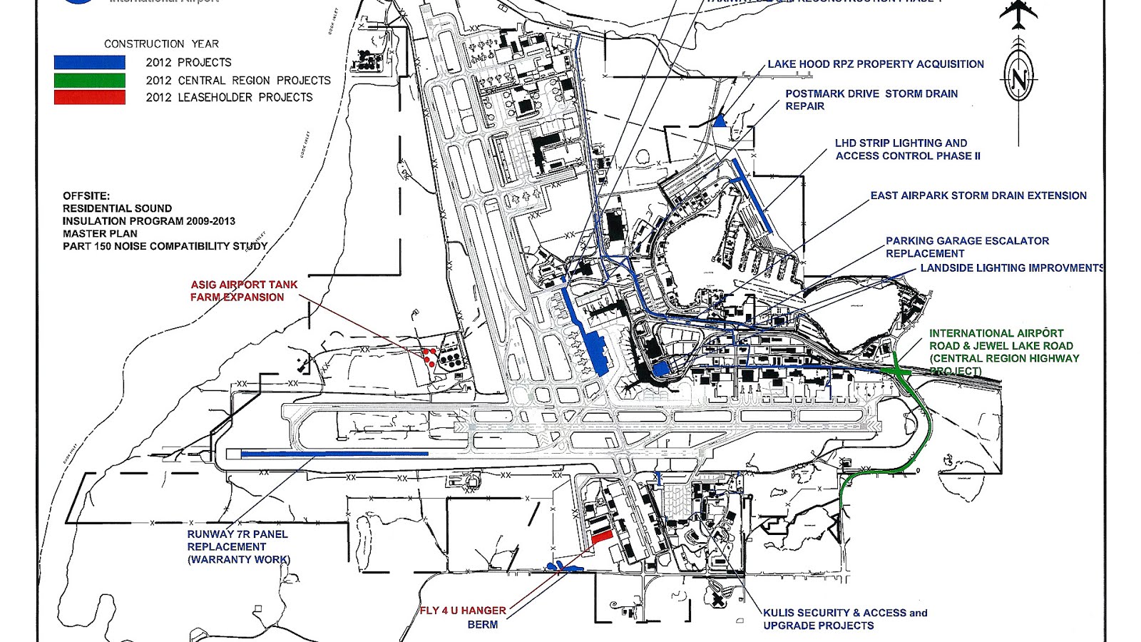 Ted Stevens Anchorage International Airport Park Trip to Park