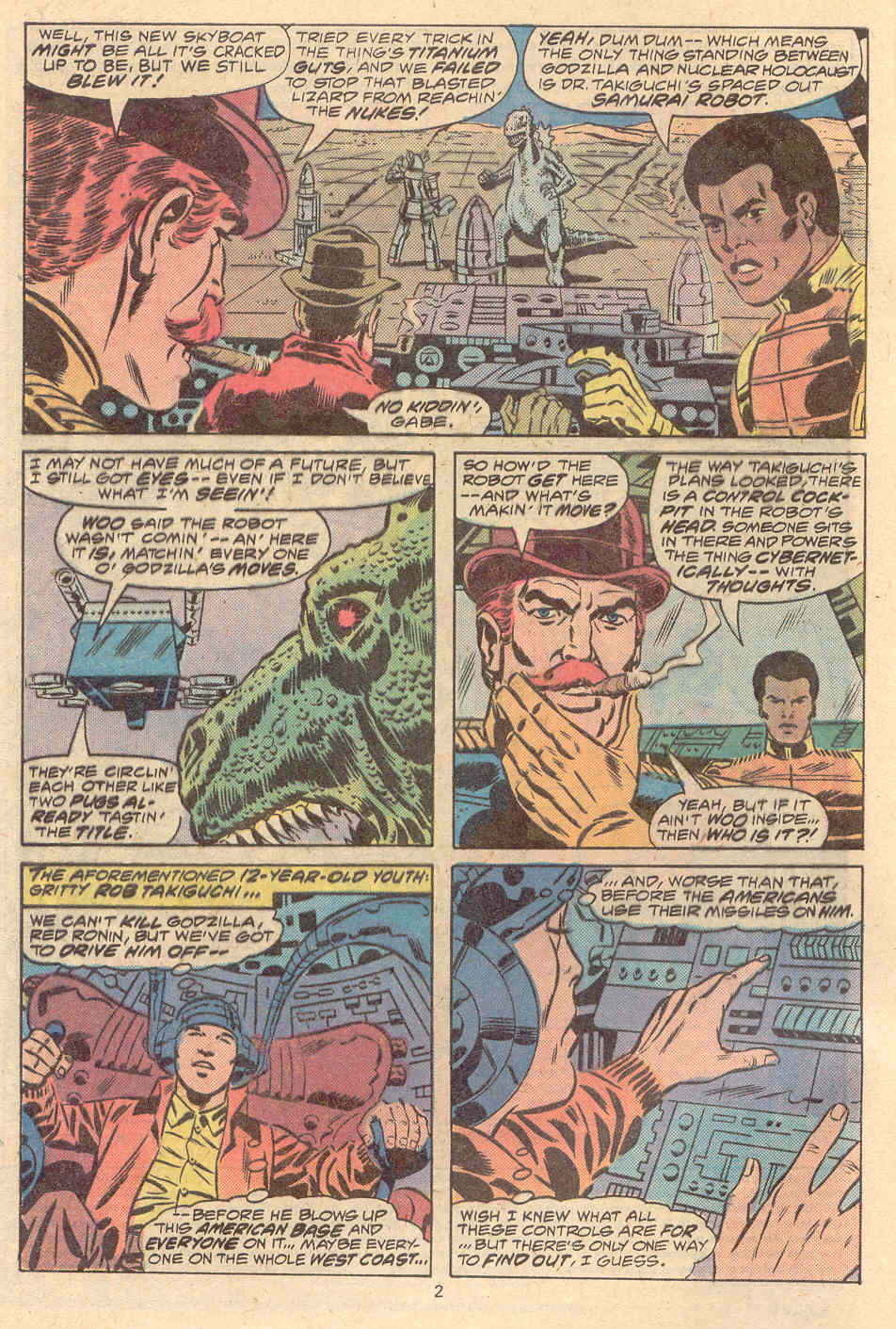 Read online Godzilla (1977) comic -  Issue #8 - 3