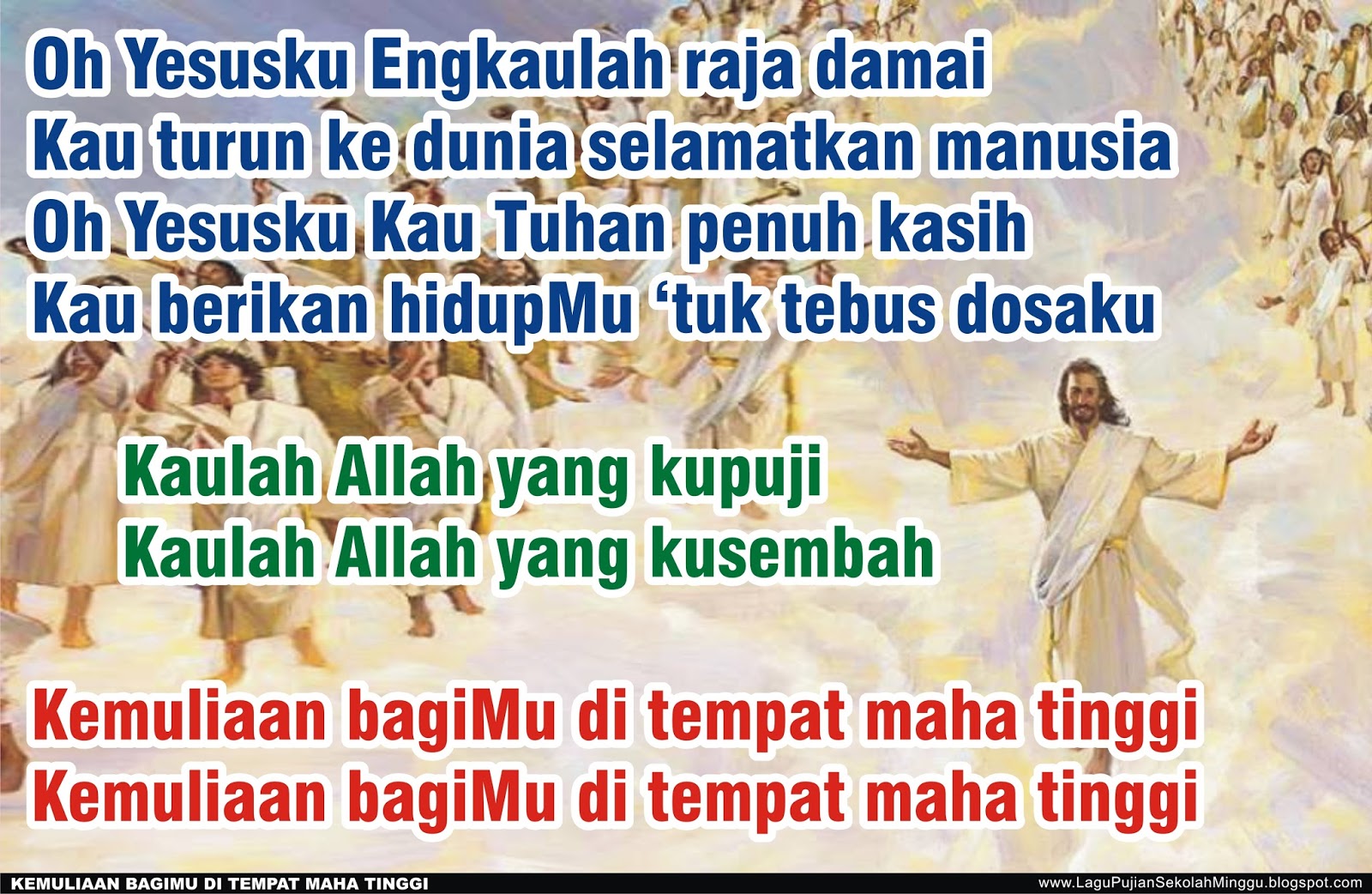 Lirik Lagu Pujian Rohani Kristen Sekolah Minggu Gereja Lirik Lagu Pujian Rohani Kristen Sekolah Minggu Gereja