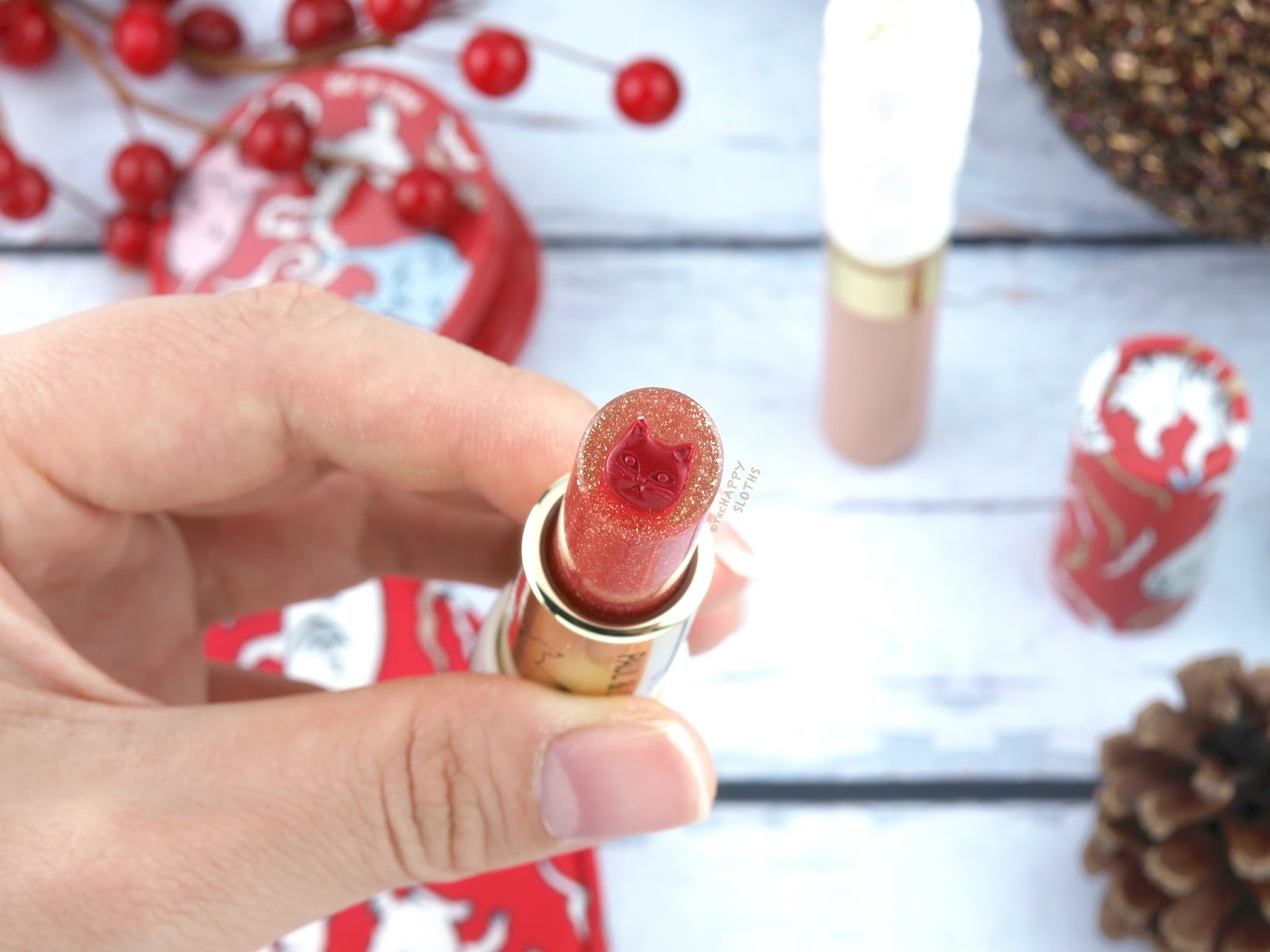 Paul & Joe Holiday 2017 Makeup Collection Cat Lipstick | Review and Swatches