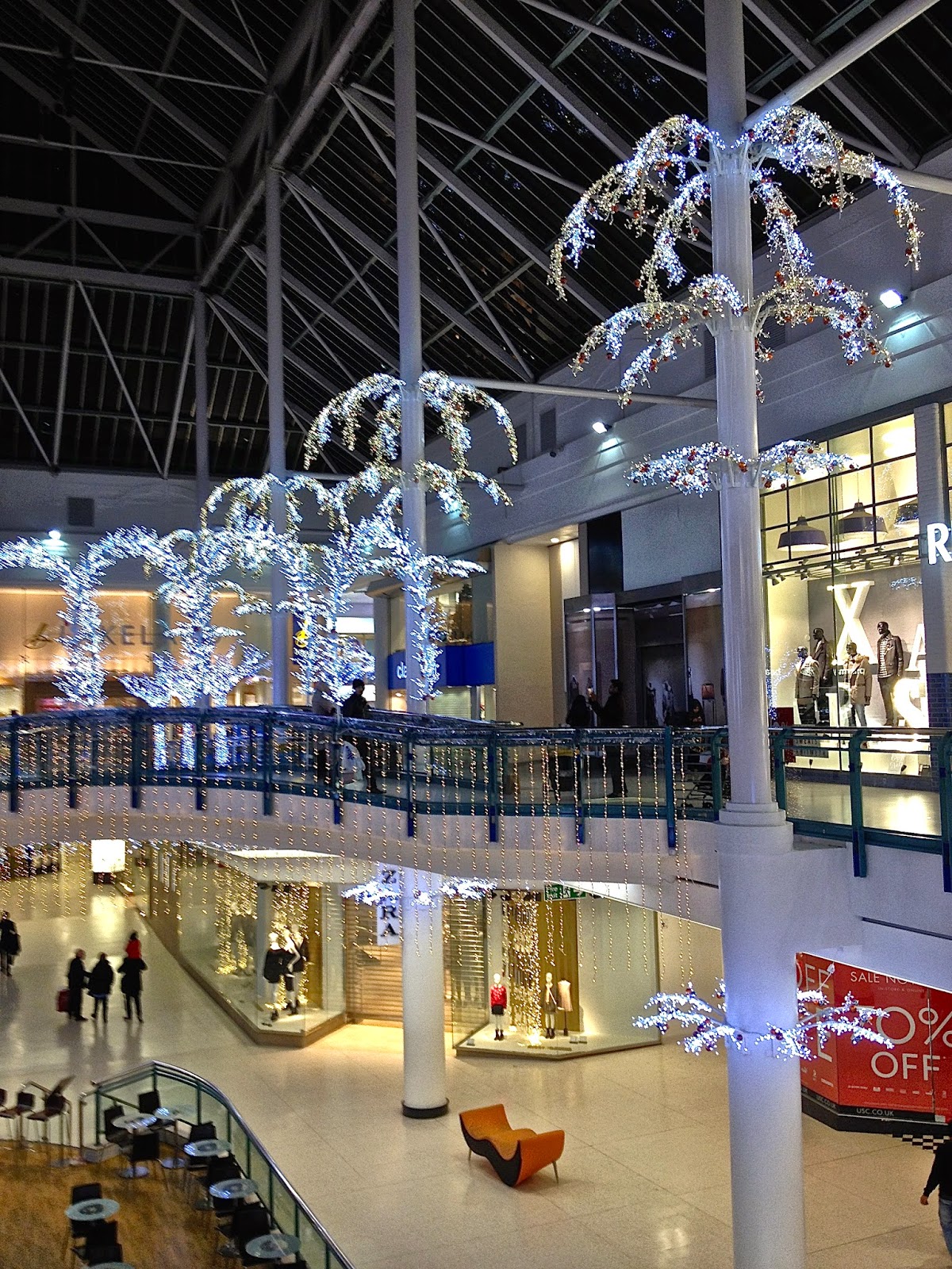 Travel with Angela Lansbury Christmas Lights At Intu