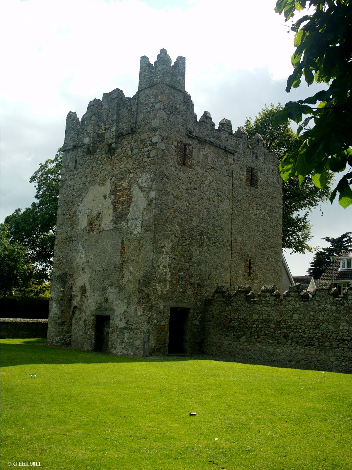 Ireland In Ruins Monkstown Castle Co Dublin
