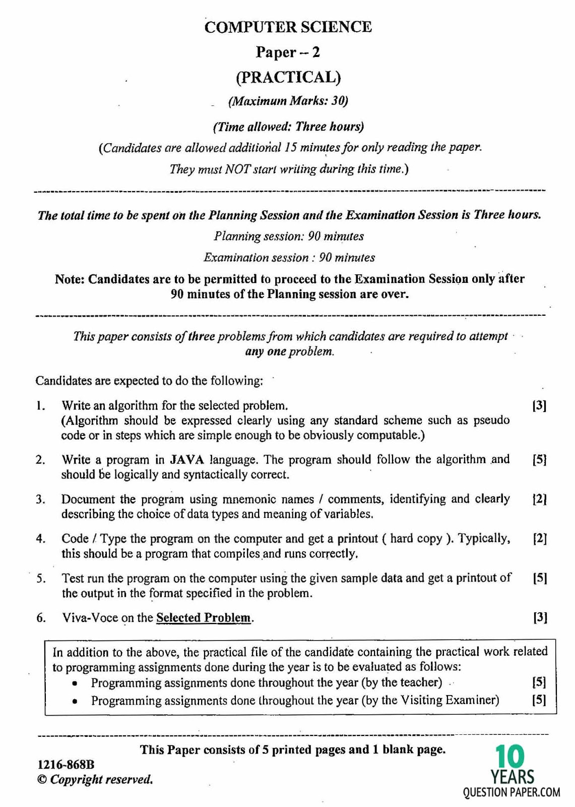 Cbse question papers 2010 class xii political science