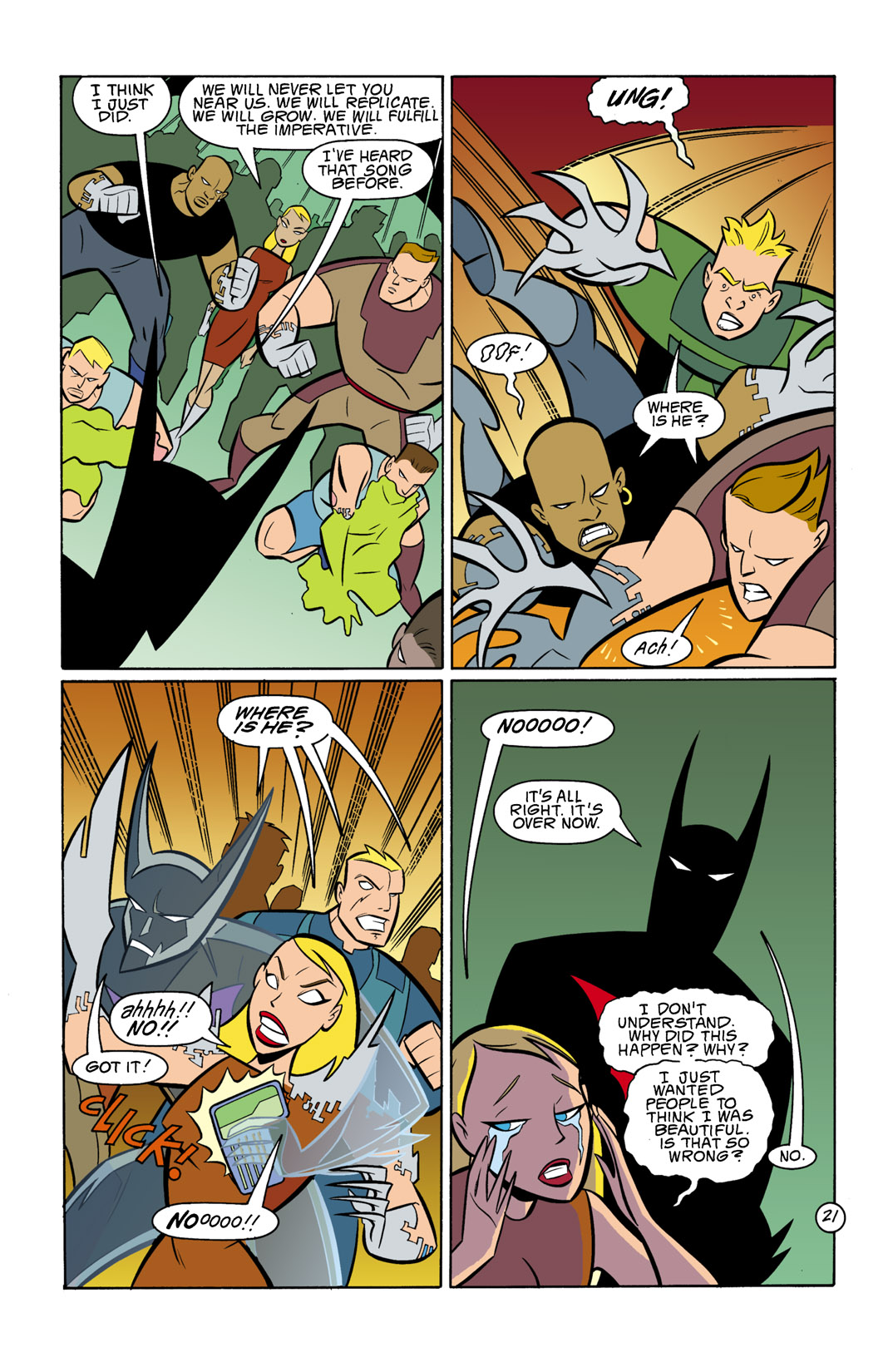 Read online Batman Beyond [II] comic -  Issue #11 - 22