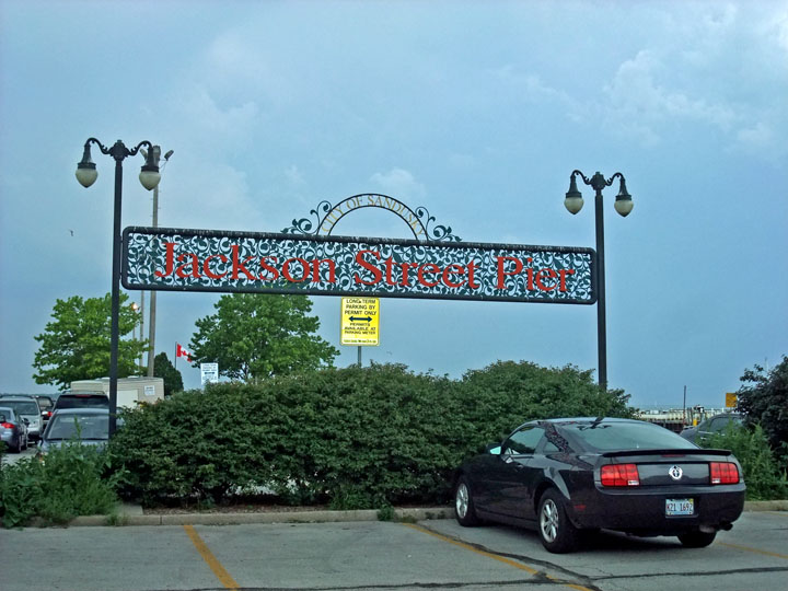 Gypsies At Heart Jackson Street Pier and The Cedar Point Fireworks