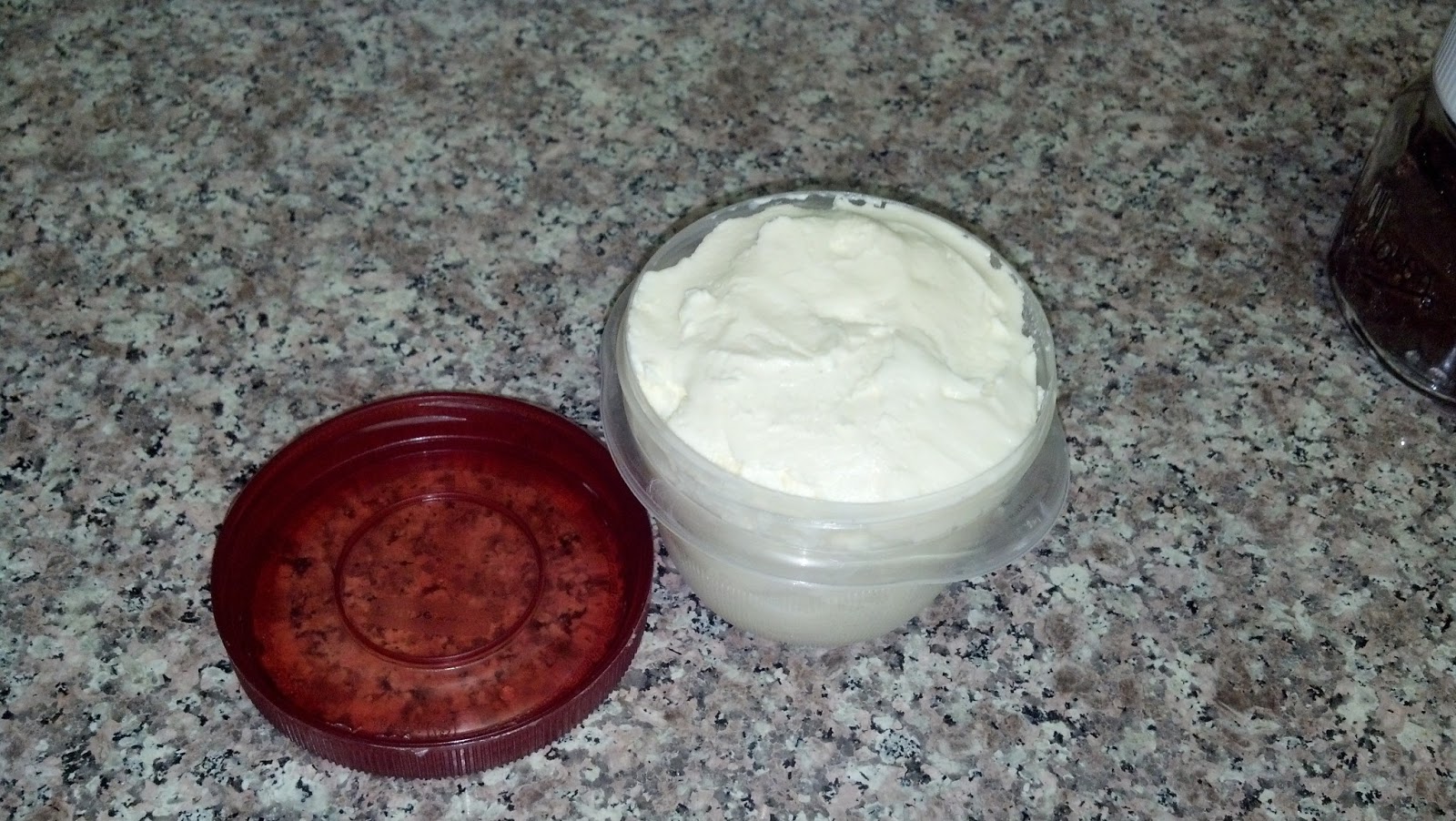 Healthy eating PurpleRosy Style... Homemade Real Butter and AlmondJoy