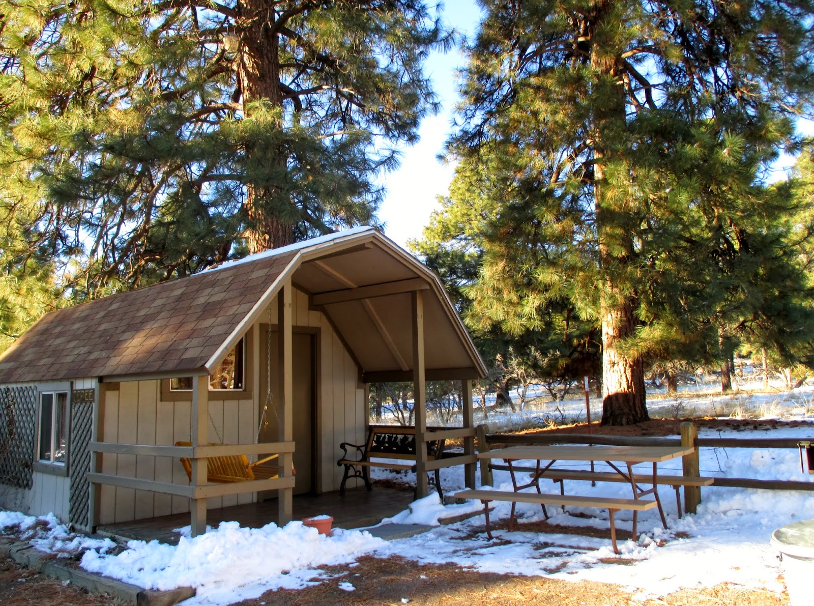 Kickin it at the KOA Flagstaff Arizona KOA