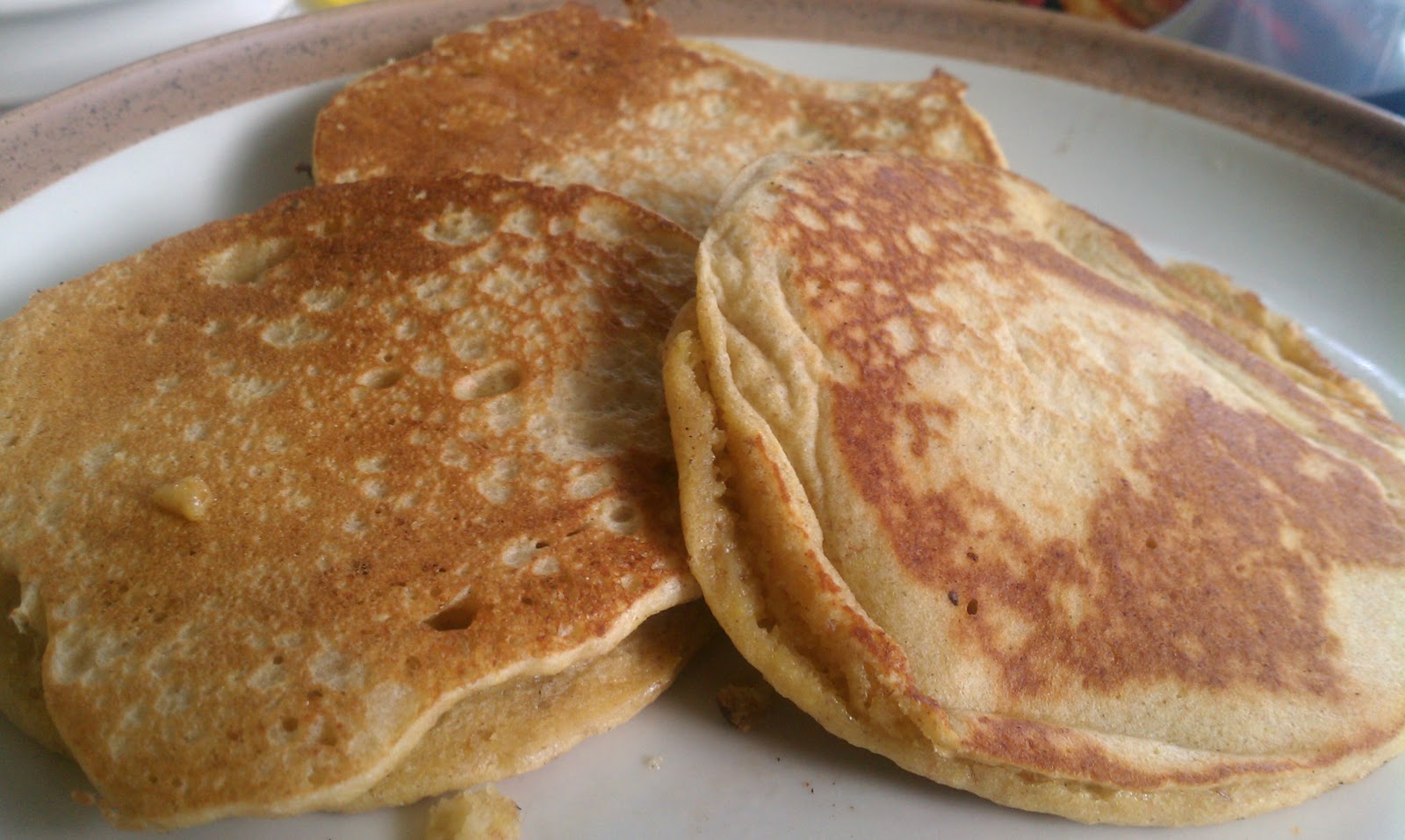 Recipe Codex Breakfast Buttermilk Wheat Germ Pancakes with Blueberry