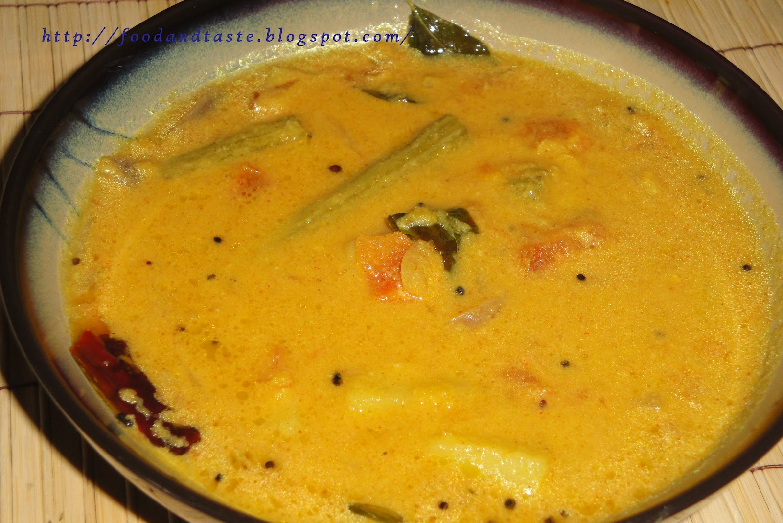 Food and Taste Muringakai parippu curry /Drumstick Lentil Curry Kerala Recipe