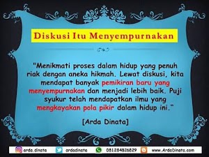 Diskusi Itu Menyempurnakan dan Menyerahkan Diskusi Itu Menyempurnakan dan Menyerahkan