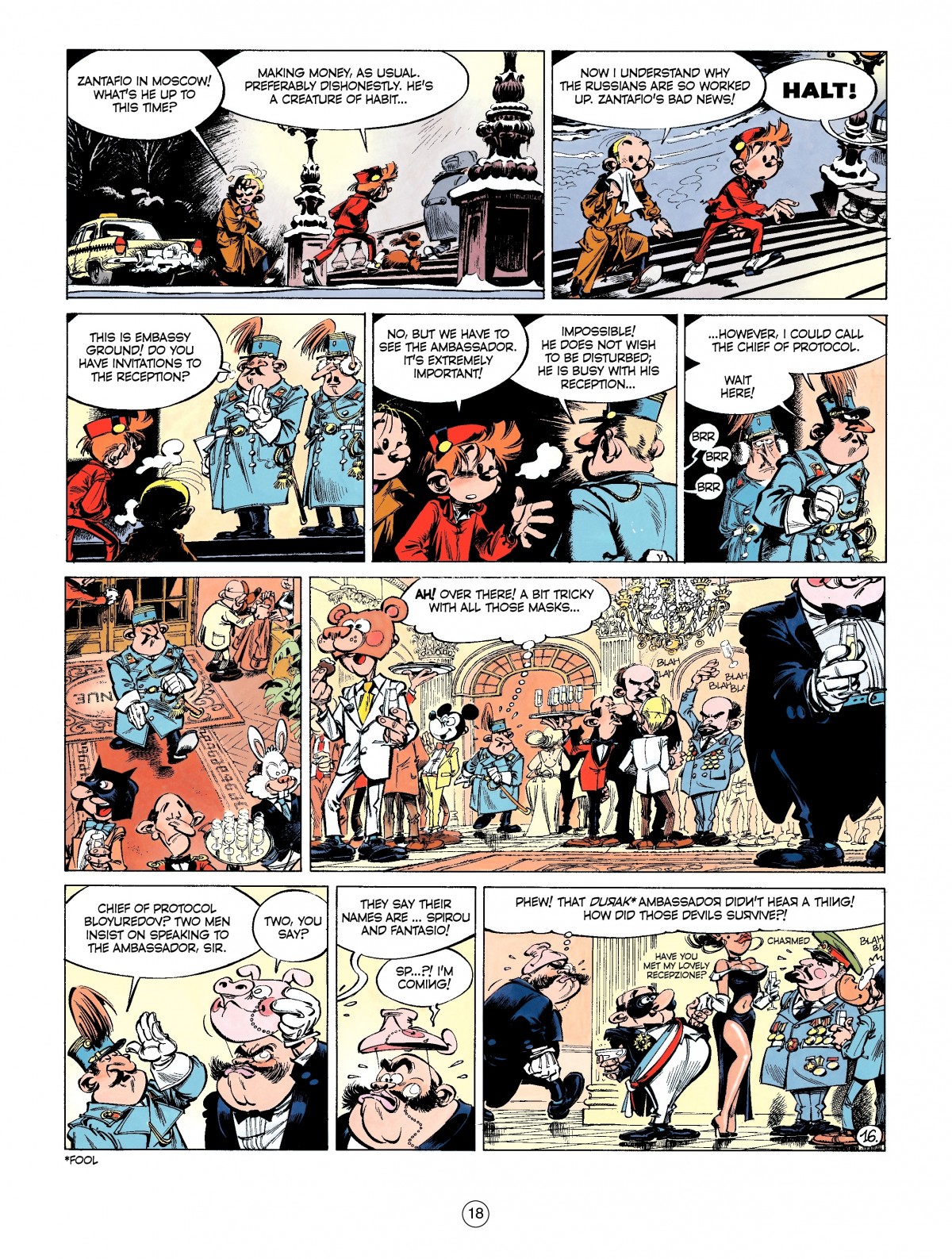 Read online Spirou & Fantasio (2009) comic -  Issue #6 - 18