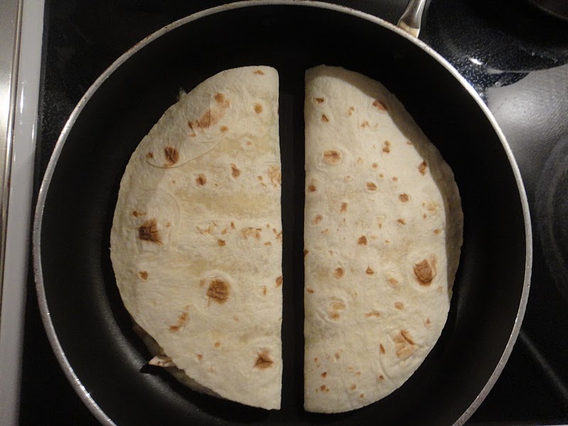 Eli´s matunivers Quesadillas med pesto, kylling og bacon