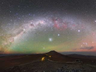 Ciencia: captan los espectaculares colores de la galaxia