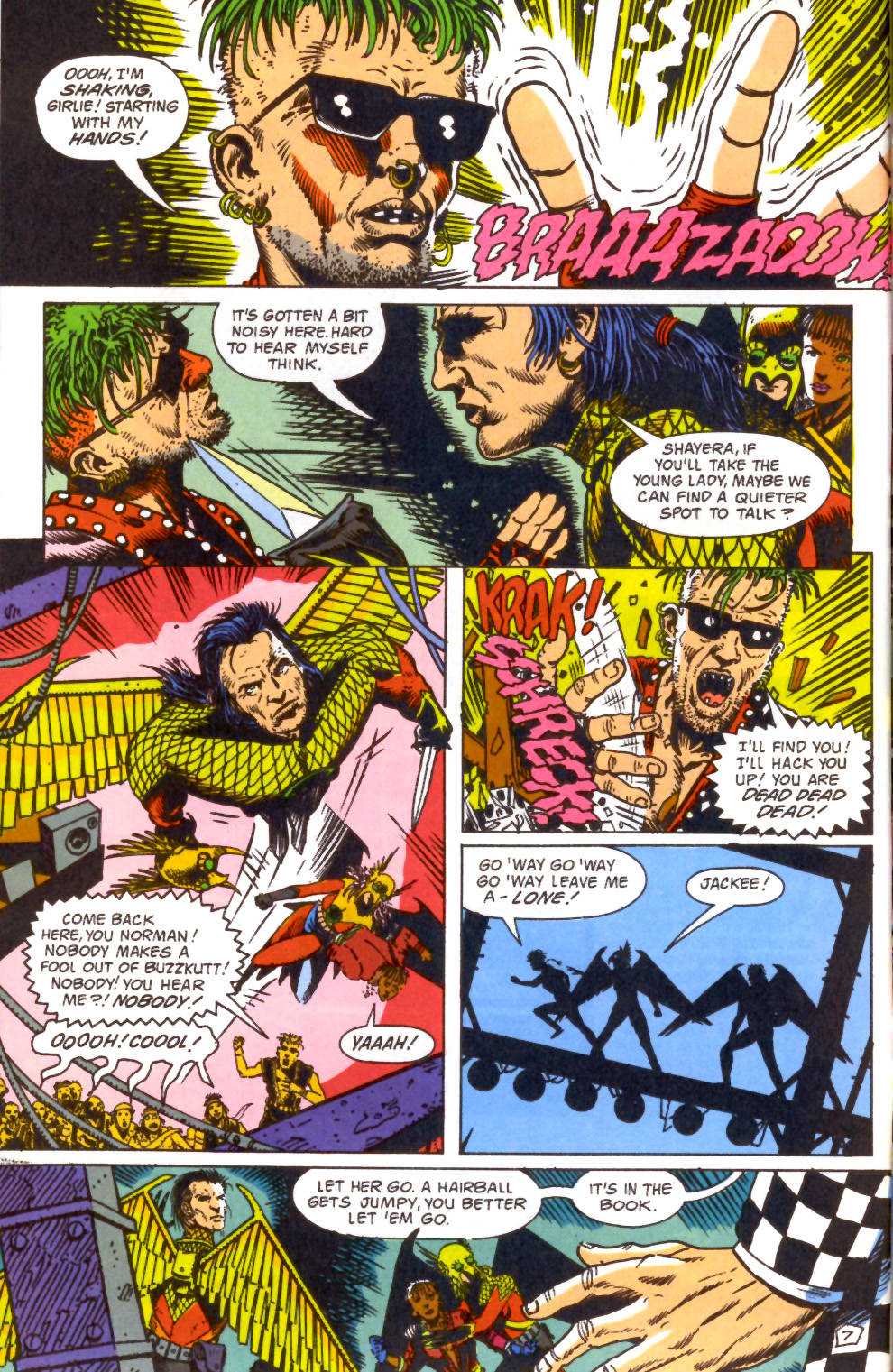 Read online Hawkworld (1990) comic -  Issue #30 - 8