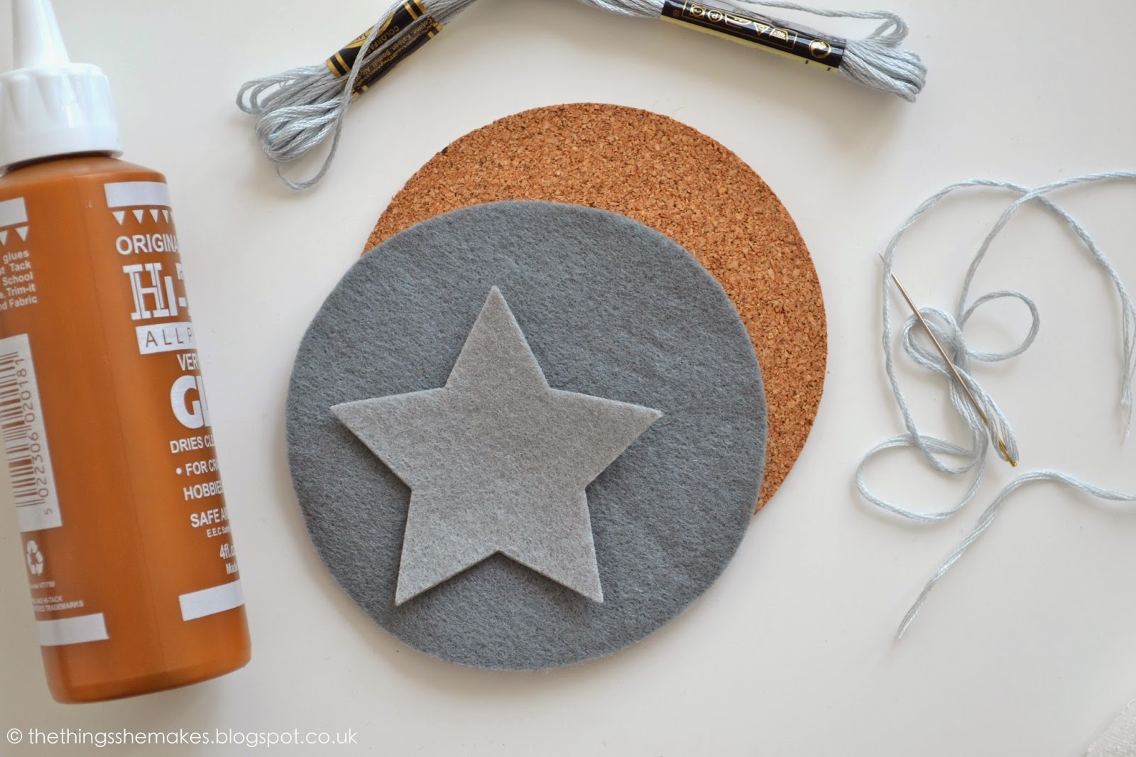 How to Make Felt Coasters The Things She Makes
