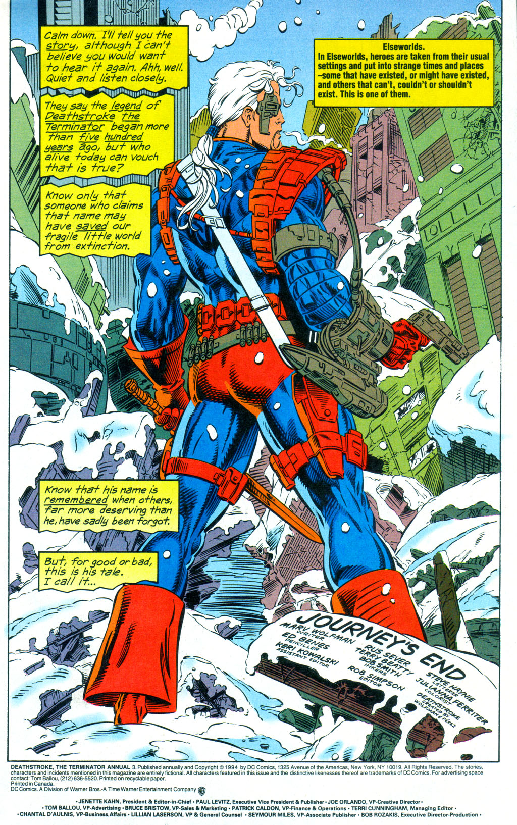 Deathstroke (1991) issue Annual 3 - Page 2