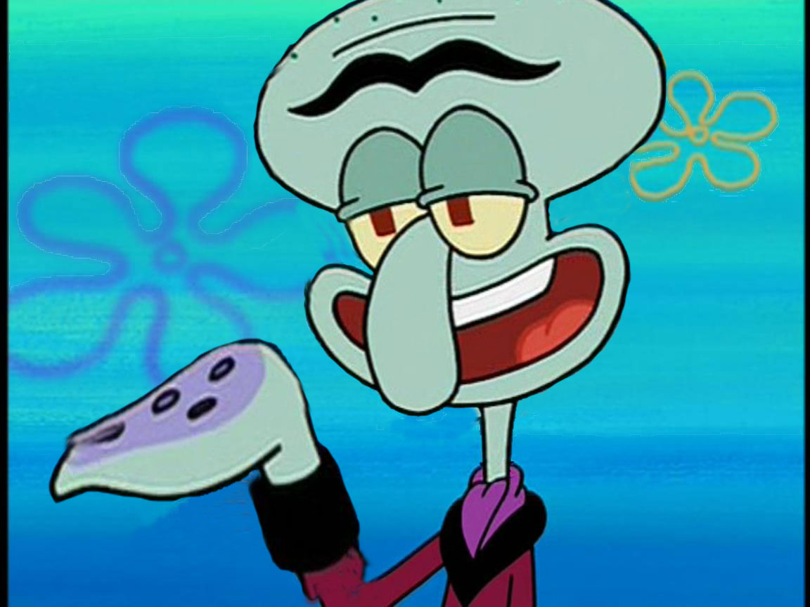 Rhett's Graphic Design Blog Squidward Fancy