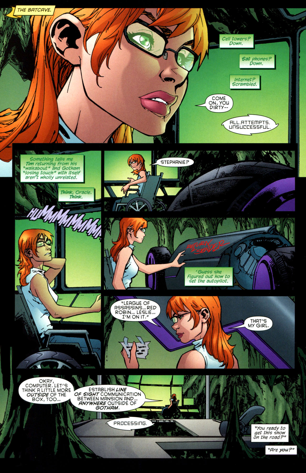 Read online Batgirl (2009) comic -  Issue #8 - 13